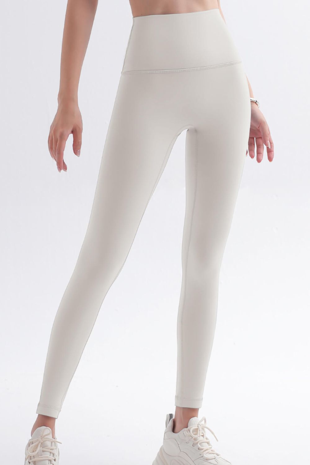 Highly Stretchy Elastic Waistband Yoga Leggings