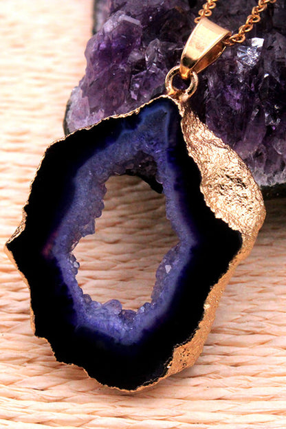 Irregular Agate Pendant