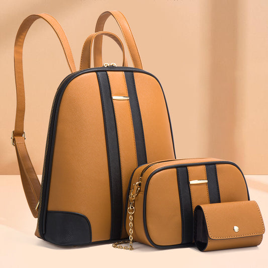 Stylish And Simple One-shoulder Diagonal Bag Set