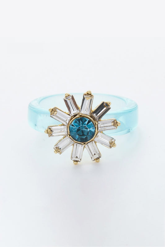 5-Piece Wholesale Only With You Sunflower Ring