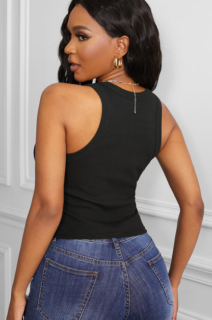 Bodycon Ribbed Tank Top