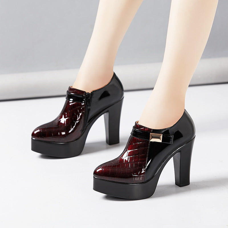 Patent Leather High Heel