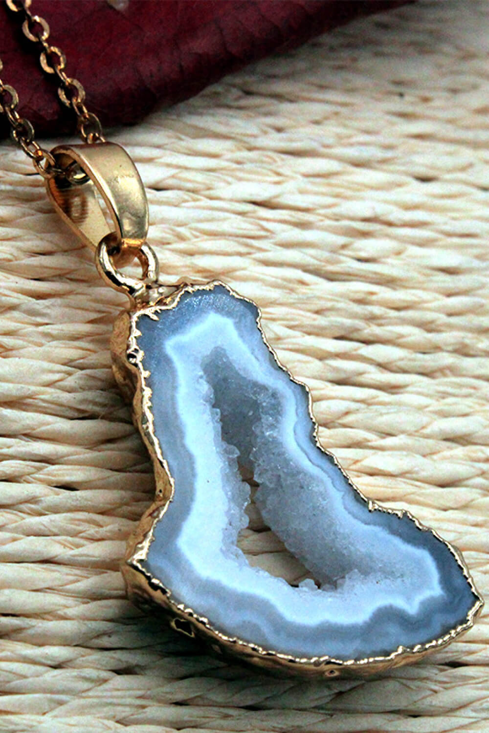 Irregular Agate Pendant