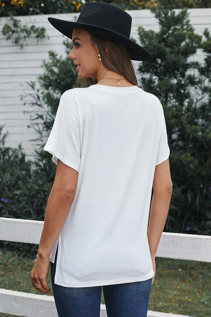 Sequin Pocket Tee