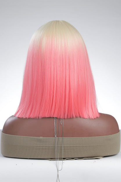 13*2" Full-Machine Wigs Synthetic Mid-Length 9"