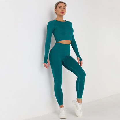 Long Sleeve Long Pants Yoga Suit