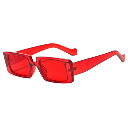 Street Photo Of Retro Square Sunglasses