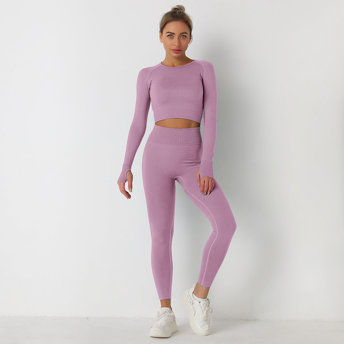 Long Sleeve Long Pants Yoga Suit