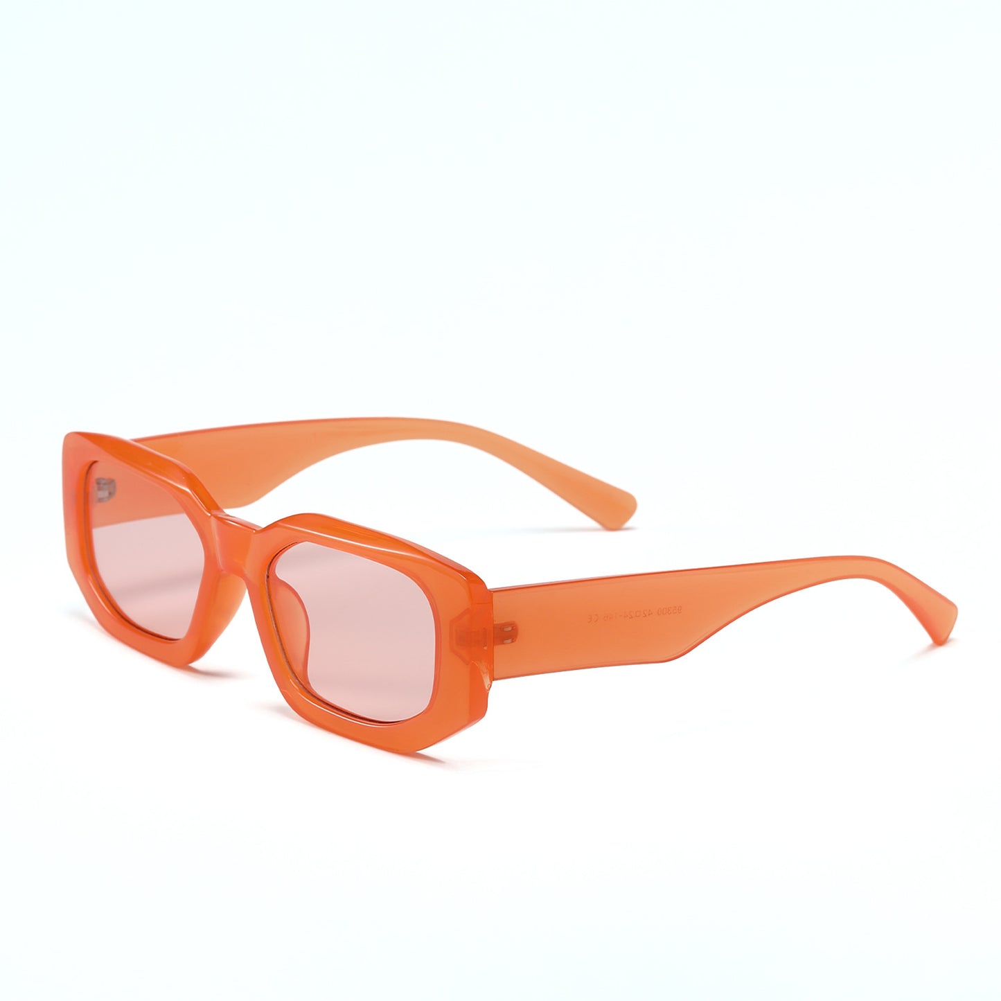 Large Frame Mask Glasses New Orange